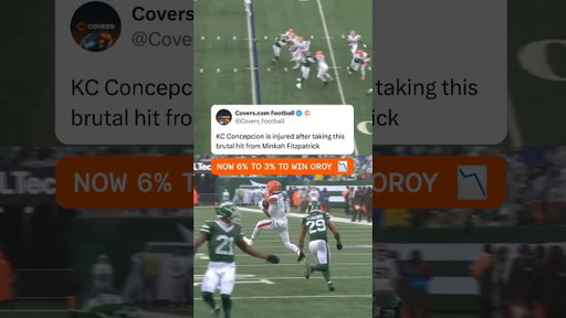 Was this Minkah Fitzpatrick hit on KC Concepcion dirty? 🤔😬