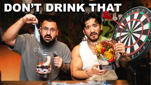 Dart Board Smoothie Challenge (GROSS)