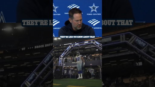coach keeping up with the trends 🤣 #DallasCowboys #NFL #67 #sixseven #brainrot #shorts
