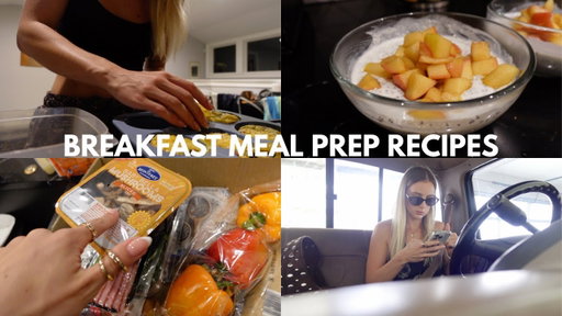 Breakfast recipes I would meal prep if I worked a 9-5 & a random DITL