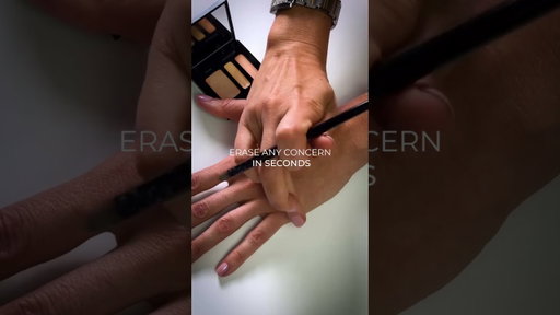 Water-proof concealer test: passed. Precision correction that lasts.​