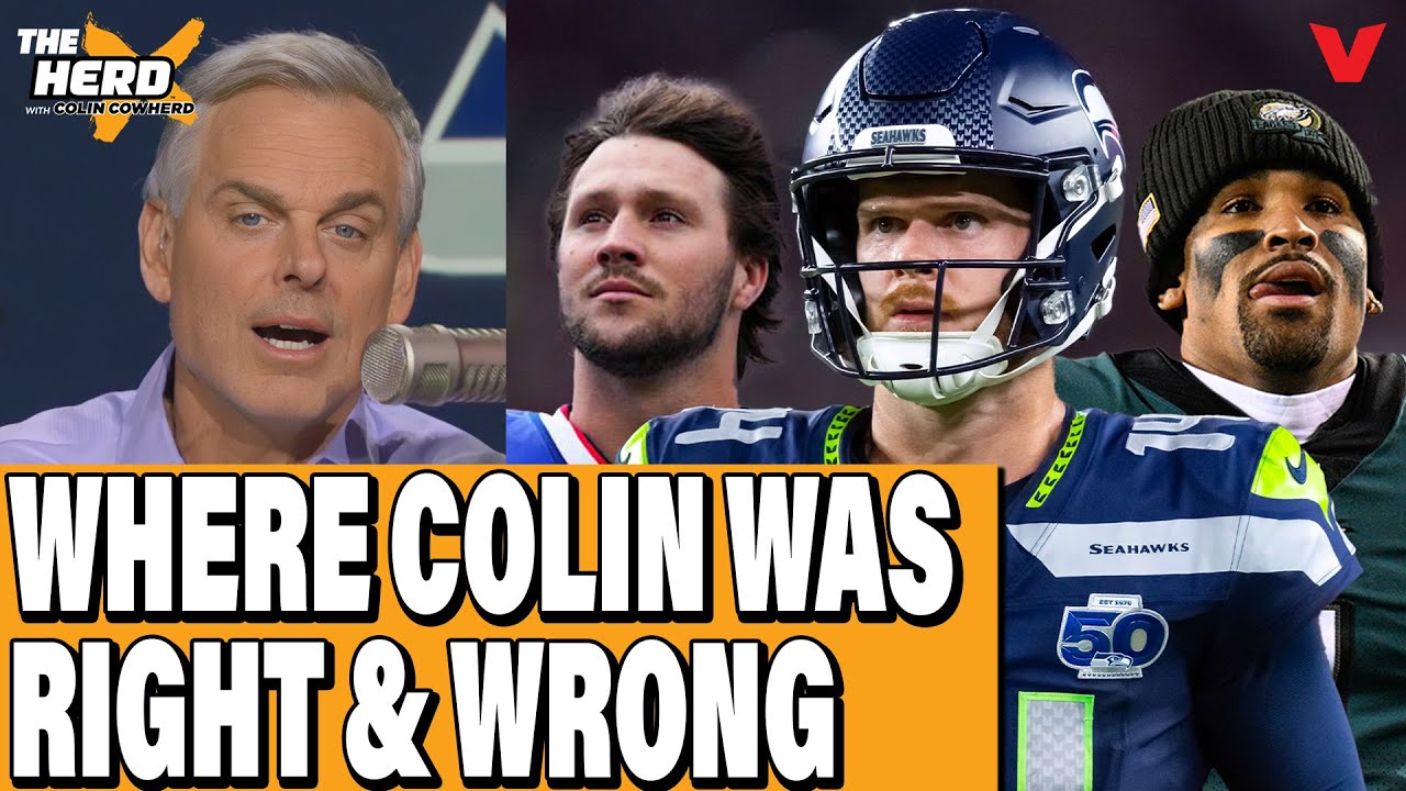 What Colin Cowherd got RIGHT & WRONG: Seahawks, Patriots, Vikings, Eagles, Bills, Browns | HERD NFL