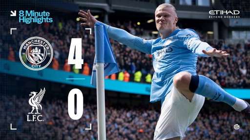 HIGHLIGHTS | Man City 4-0 Liverpool | Haaland hat-trick helps secure 8th FA Cup semi-final in a row!