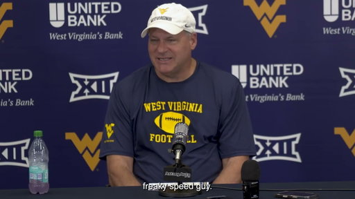Coach Rich Rodriguez | Aug. 5