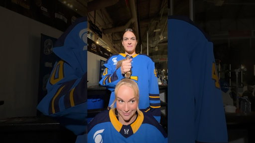 one of a kind 🤩 #pwhl #womenshockey #blayreturnbull #emmamaltais