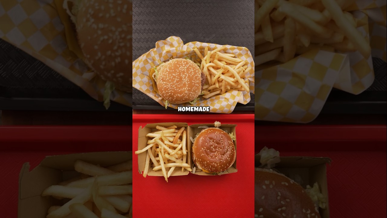 Homemade vs Store Bought (BIG MAC)