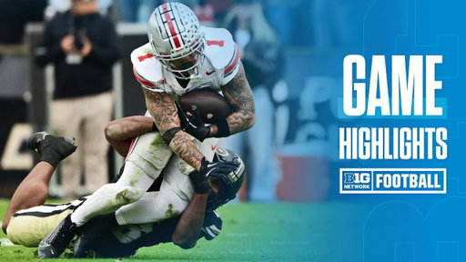 Ohio State at Purdue | HIGHLIGHTS | Big Ten Football | 11/08/2025