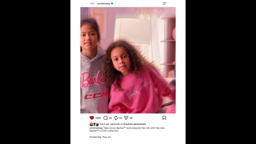 Barbie™ x CCM Part 2, now available in the US.