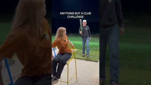 Guess the sound: anything but a club🤣⛳️ #golfswing #drivingrange #golfskill