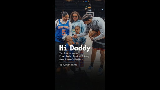 Jose Alvarado’s daughters leave messages of support for the New York Knicks guard