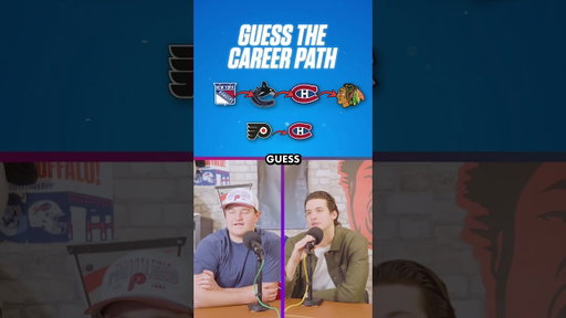 Can you name this NHL player by thier Career path? #nhl #nhlhockey #hockey