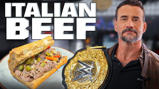 WWE Heavyweight Champion CM Punk Joins Me For An Italian Beef | What's For Lunch