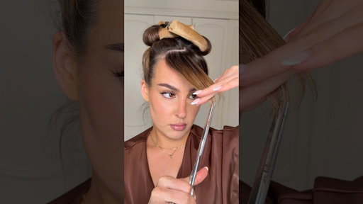 Curtain bangs are a trap ✂️ #curtainfringe #curtainbangs #curtainbangtutorial #hairtutorial