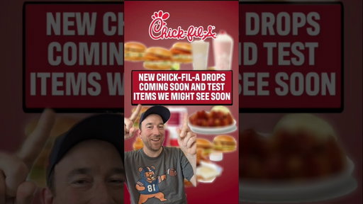 Sneak Peek at Chick-fil-A Items Coming Soon 😲🔥 #fastfood #chickfila