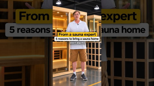 From a sauna expert: 5 reasons to bring a sauna home 🏠