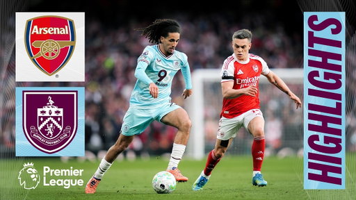 Arsenal v Burnley | Premier League Highlights