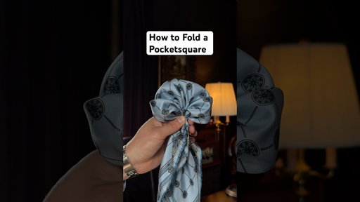 How to Fold a Pocketsquare: Two Ways. #menstyletips #howto #pocketsquare #folding #sartorial