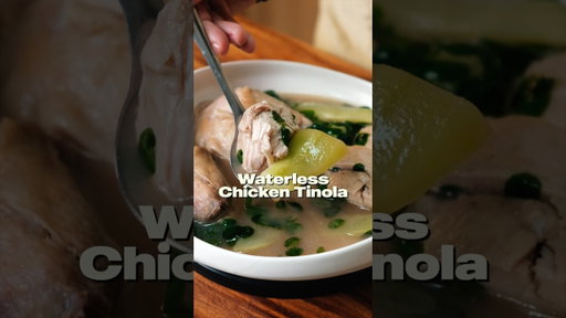 Waterless Chicken Tinola 🍲🍎