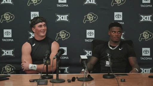 Charlie Williams, Boo Carter Postgame Press Conference | Colorado beats Georgia Tech 14-13 | 9.3.26