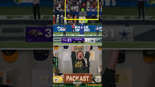 The Ravens win an INSANE game vs Cowboys in Final 7 seconds  #nfl