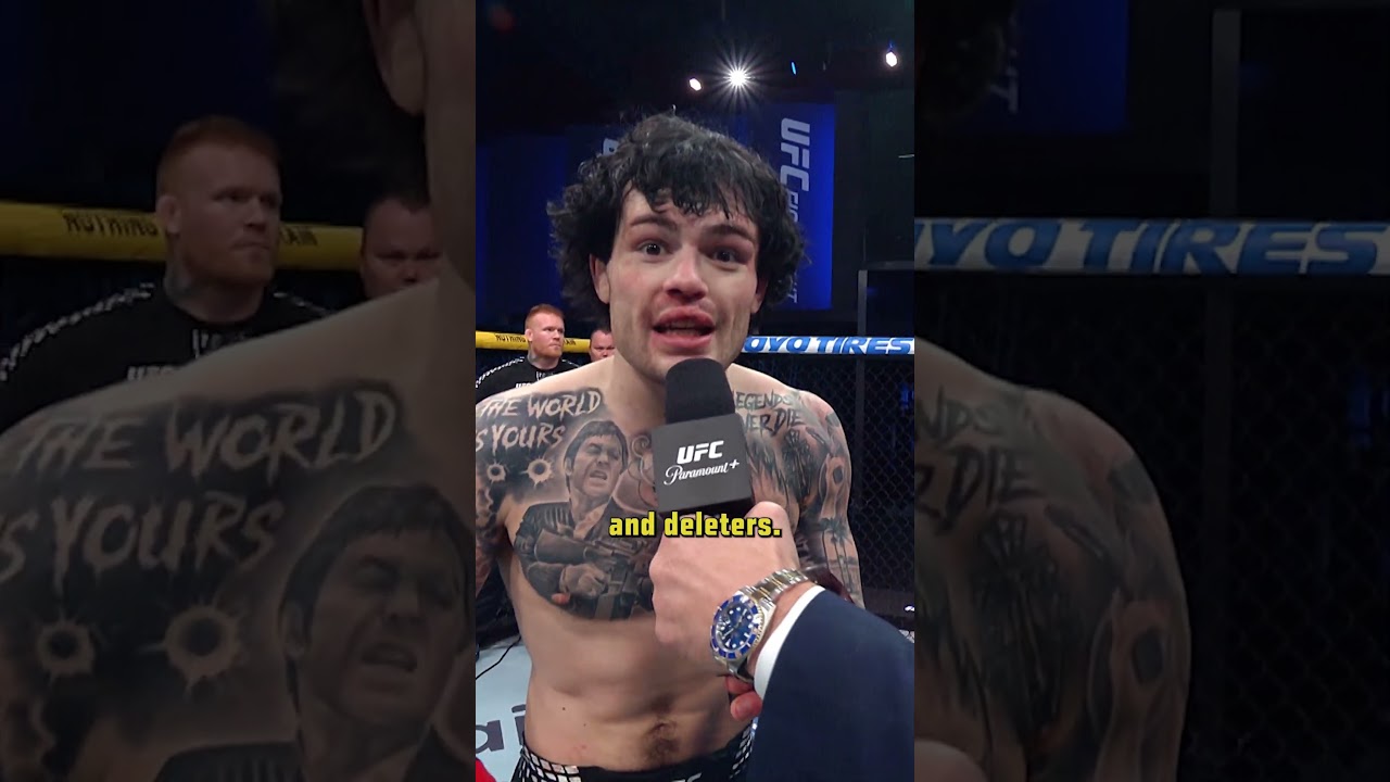 Who gave Tommy the mic? #ufcokc