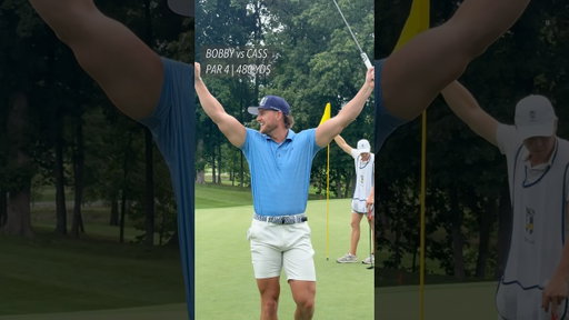 1 Hole Match vs my girlfriend #golf #sports #fitness #golfswing