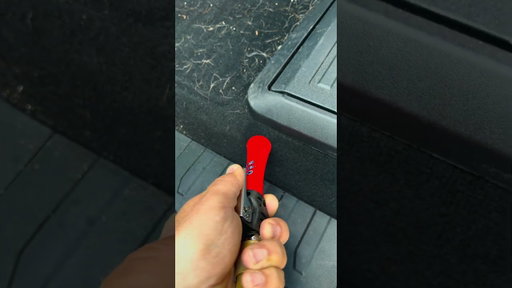 Bro… I found a whole toenail just posted up in the backseat carpet of the Ford. 🤢Like it paid rent