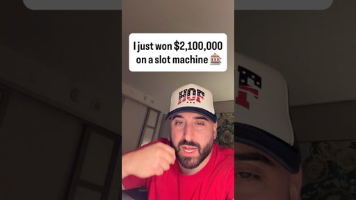 I won 2 million dollars on a slot machine at the hard rock