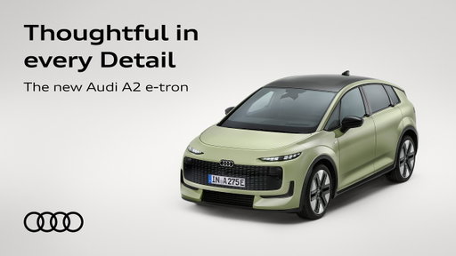 Thoughtful in every detail | The Audi A2 e-tron​