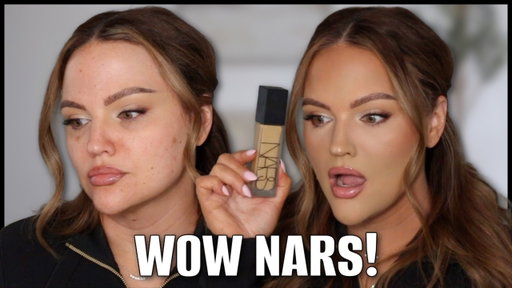 NEW NARS Natural Matte Longwear Pore Blurring Foundation REVIEW + WEAR TEST