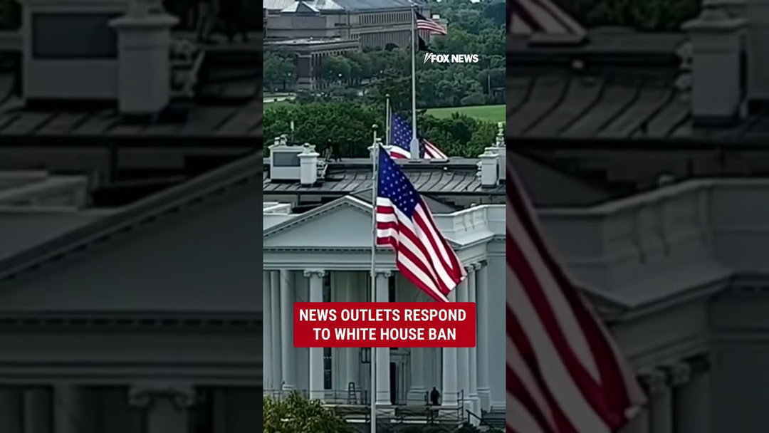 JUST IN: News outlets RESPOND to White House ban #shorts #foxnews #us