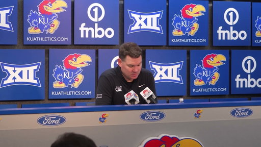 Arizona Basketball Press Conference - Tommy Lloyd Postgame at Kansas