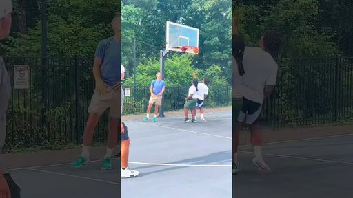 🔥😭 Can we say unguardable? #ballislife #streetball #basketball