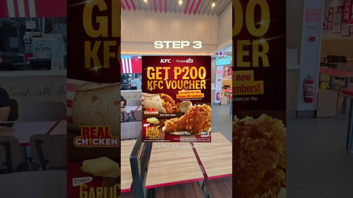 I got this Garlic Butter Chicken for free! #KFC