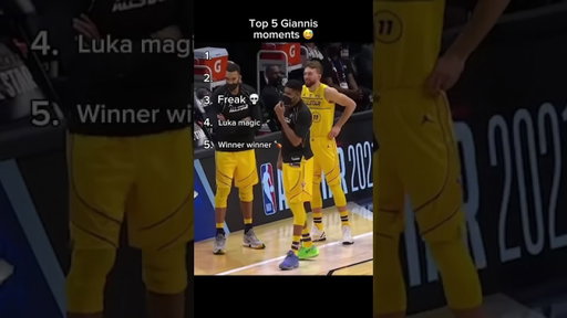 Top 5 Giannis’ moments 😭