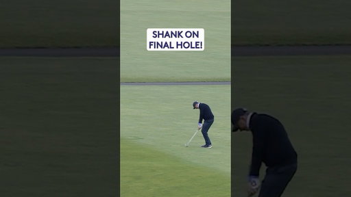A SHANK at the Old Course 😱