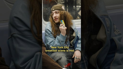New York City breakfast scene is mid !! #subwaytakes #interview #breakfast #brunch #nyc