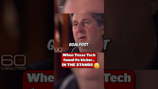 Texas Tech really found their kicker in the STANDS 🔥