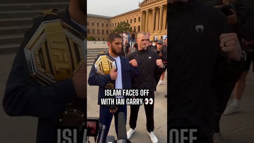Islam Makhachev and Ian Garry meet face to face ahead of their UFC 330 showdown 🏆 🎥: @zubayraev