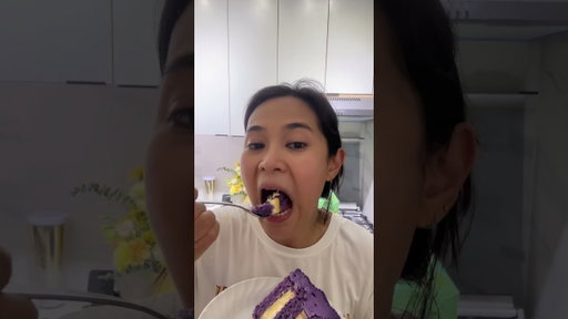 Conti's Ube Custard Cake review :)