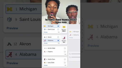 Your perfect March madness bracket #marchmadness2026 #ncaatournament #marchmadness #ncaabasketball
