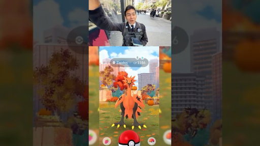 LOCK IN! Galarian Zapdos encounter in Pokémon Go - New York, NY