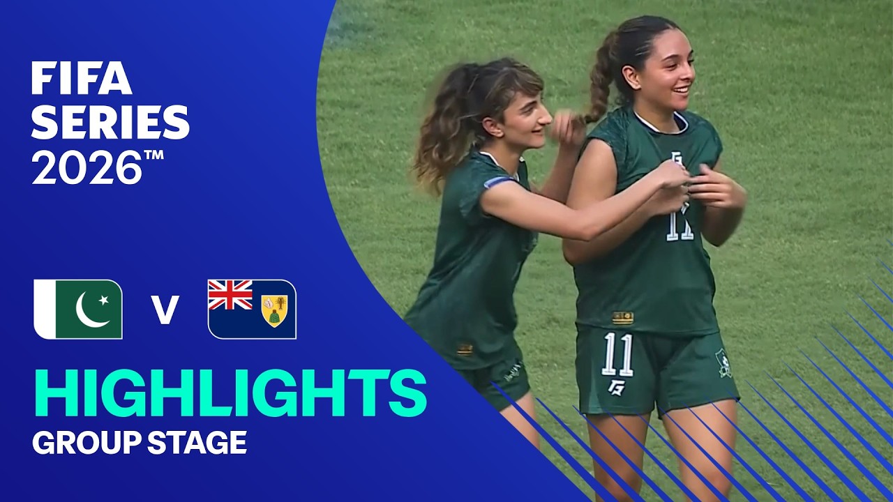 HIGHLIGHTS: Pakistan vs Turks and Caicos | Women's FIFA Series 2026