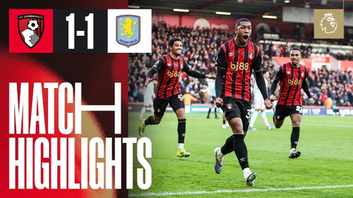 Rayan scores first Premier League goal on his full debut | AFC Bournemouth 1-1 Aston Villa