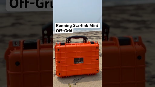 Running Starlink Mini Off-Grid with Star-Batt