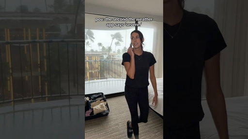 it was chaotic ⛈️ #shorts #hawaii #konastorm #devilwearsprada #comedy