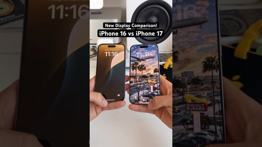 iPhone 17 Display is part of the big boys now!
