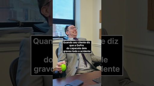🤩 O sonho de todo advogado de acidentes!