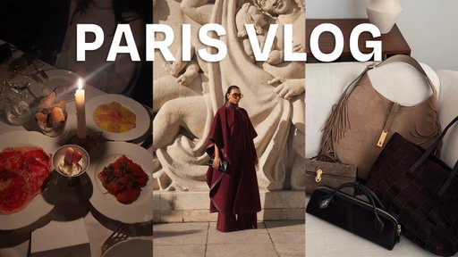 Paris vlog + Fall/Autumn haul (the best fall handbags)