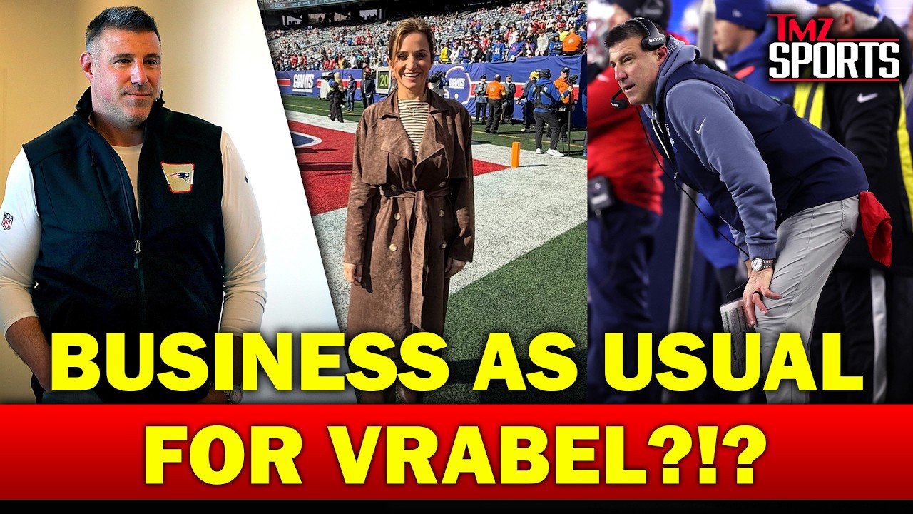 Patriots Say 'Business As Usual' For Mike Vrabel Amid Dianna Russini Controversy | TMZ Sports